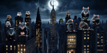 Nightfall Over New York: The Rodent Reign post image