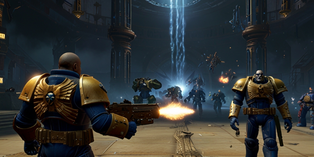 Warhammer 40,000: Space Marine 2 – Extended Multiplayer Gameplay Showcases Operations and Eternal War Modes Logo