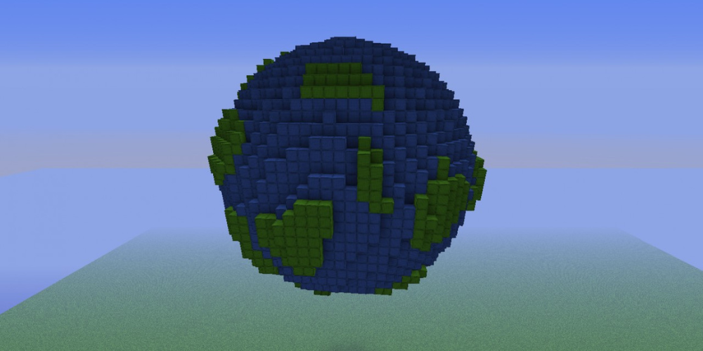 Epoch-making Project Transforming a New Earth in Minecraft Closes Successfully! Logo